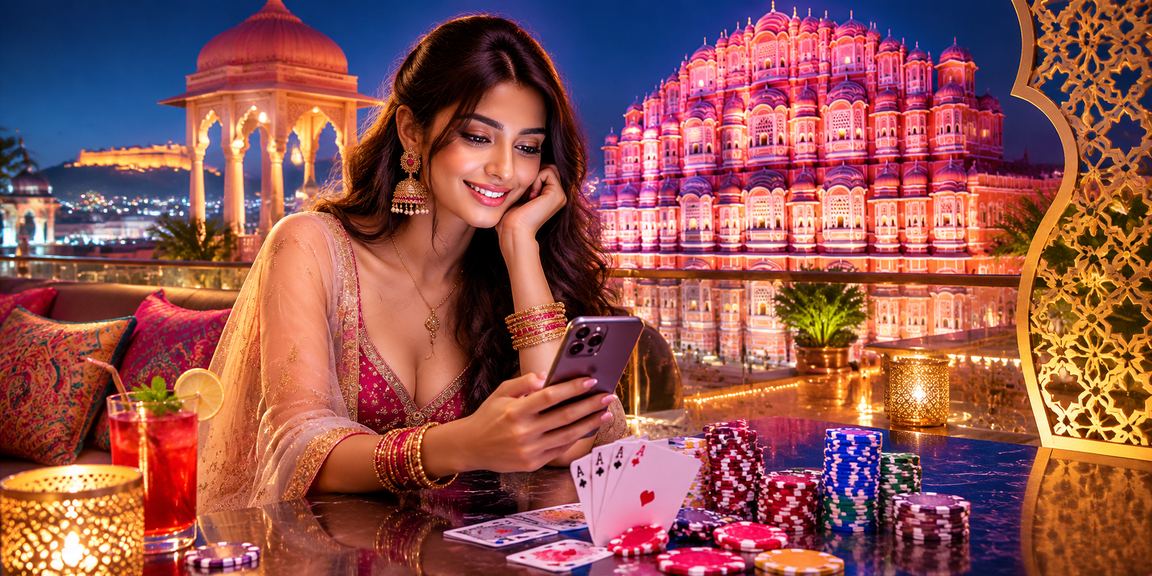 Proud player enjoying seasonal bonus promotions in India at 500075