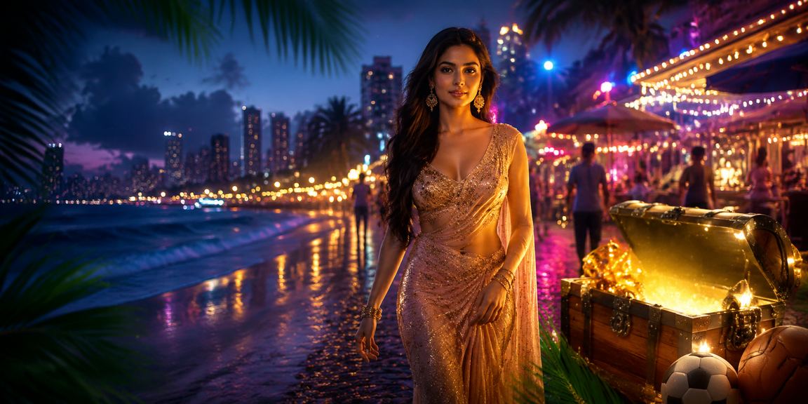 Sports betting interface with Bollywood-themed cricket odds Mumbai